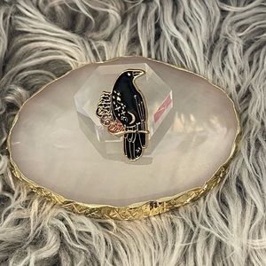 Brand New Raven Enamel Pin
